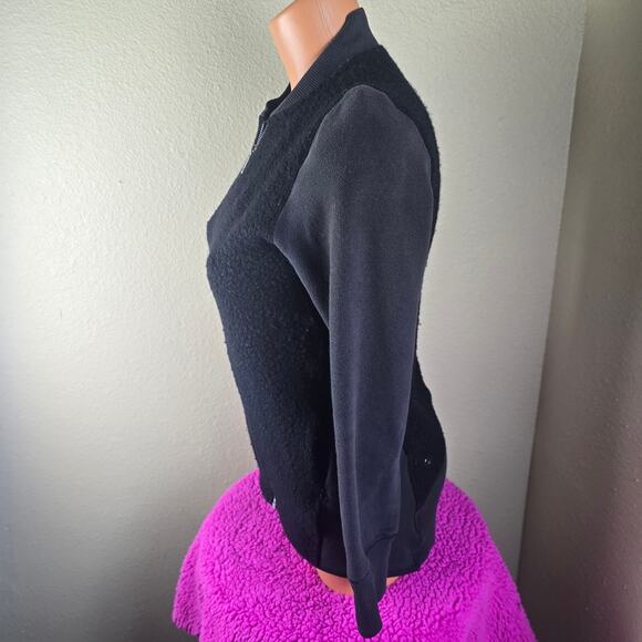 Lululemon Stand Out Sherpa Jacket Black Size 4 W4AKOSqqq - Picture 7 of 11